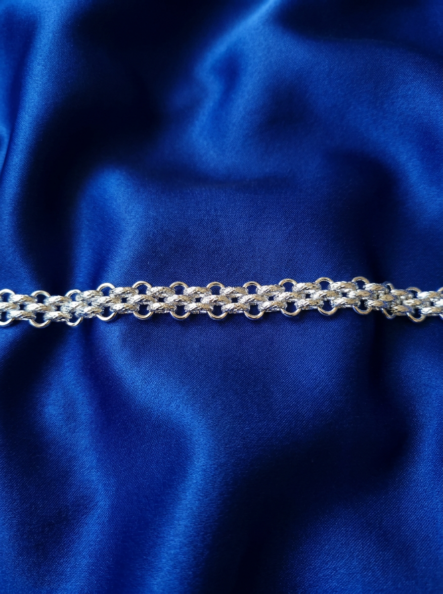 Sirius – Armband silberfarben, kräftige Gliederkette