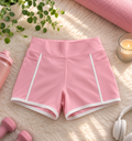Nadia – Sport-Shorts mit Kontrastpaspel und Seitentaschen