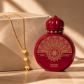 Geschenkset Velvet Moon Sonata & Hayat – Extrait de Parfum 100 ml + Halskette goldfarben